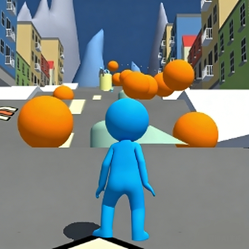 Treasure Hunt Rush Game Logo